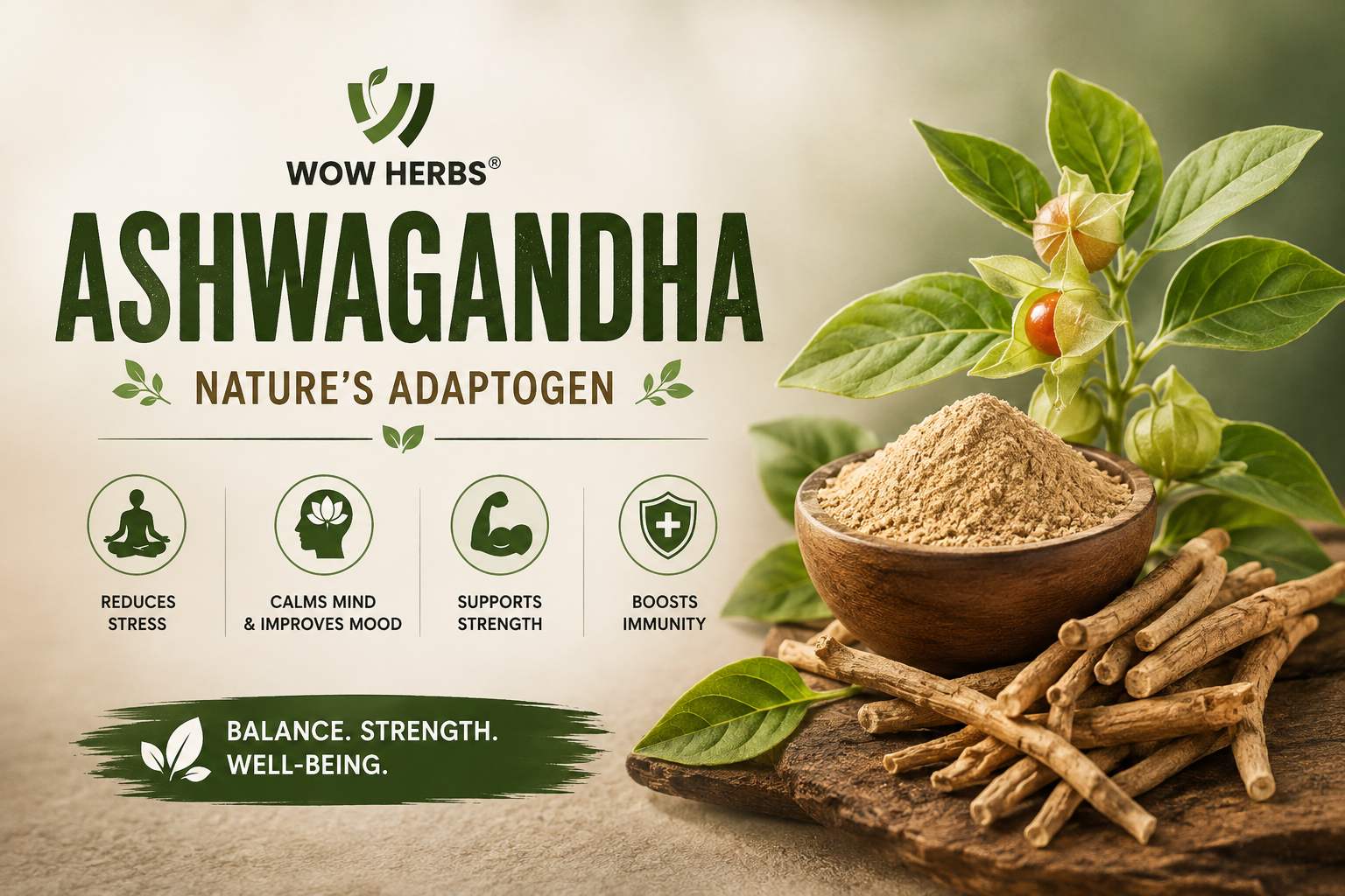 Ashwagandha Benefits — Complete Adaptogen Health Guide