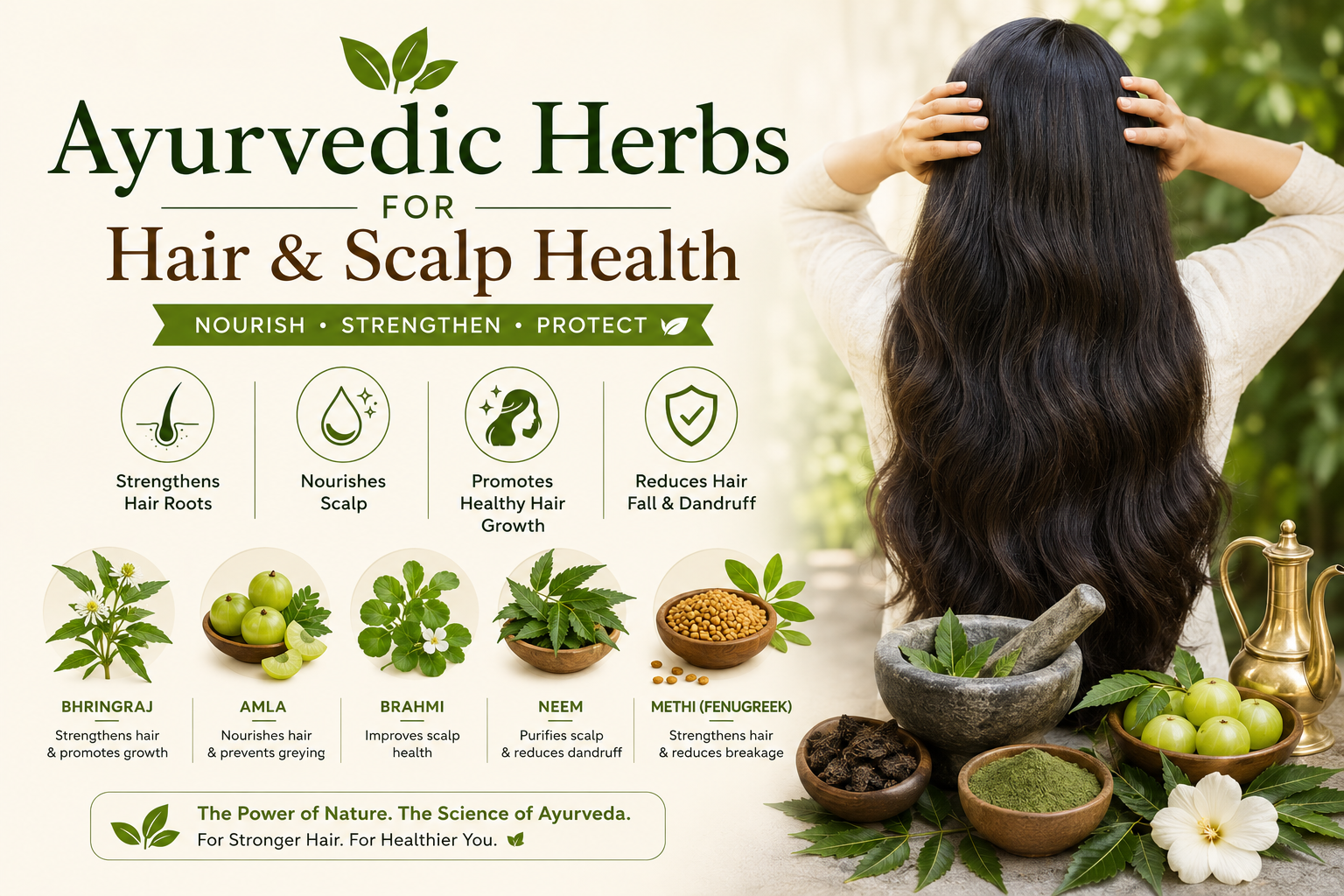 Ayurvedic Herbs for Hair and Scalp Health