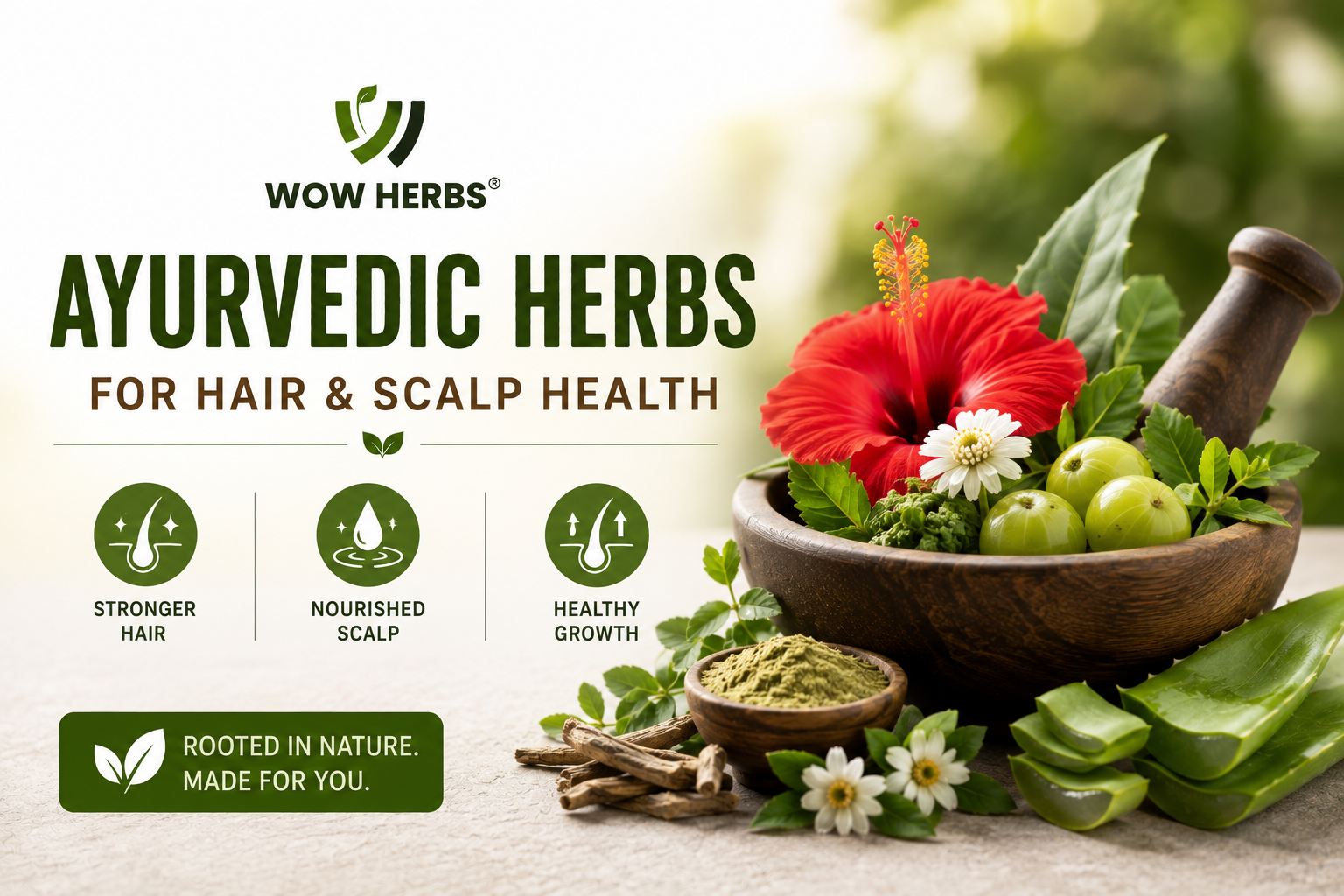 Ayurvedic Herbs for Hair and Scalp Health