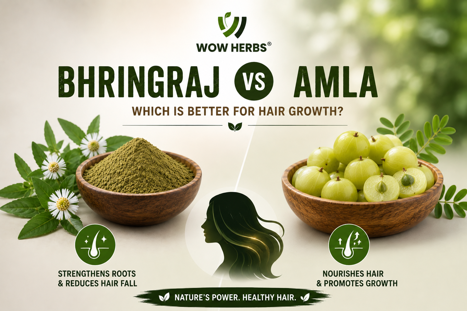 Bhringraj vs Amla — Which is Better for Hair Growth?
