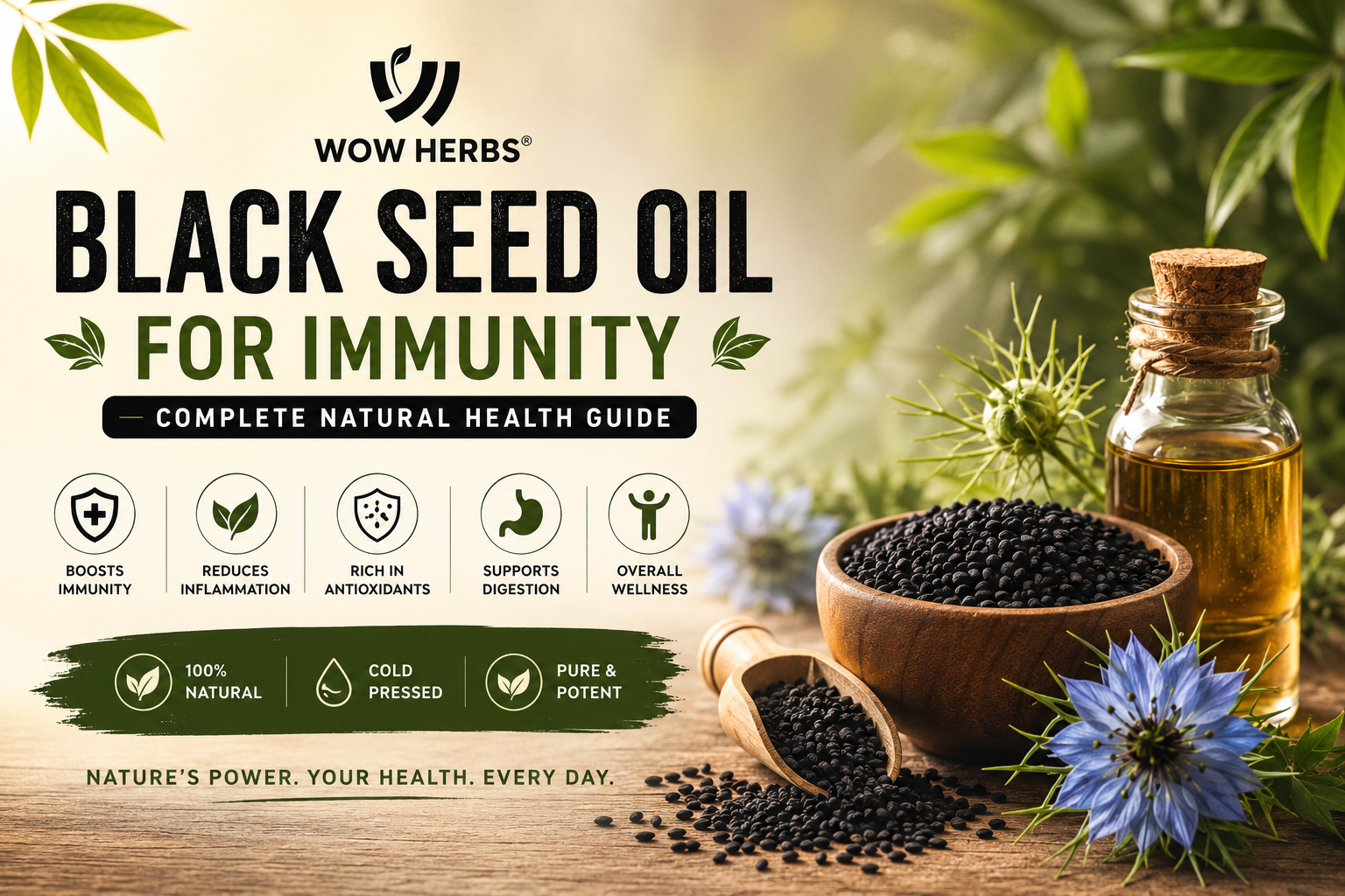 Black Seed Oil for Immunity — Complete Natural Health Guide