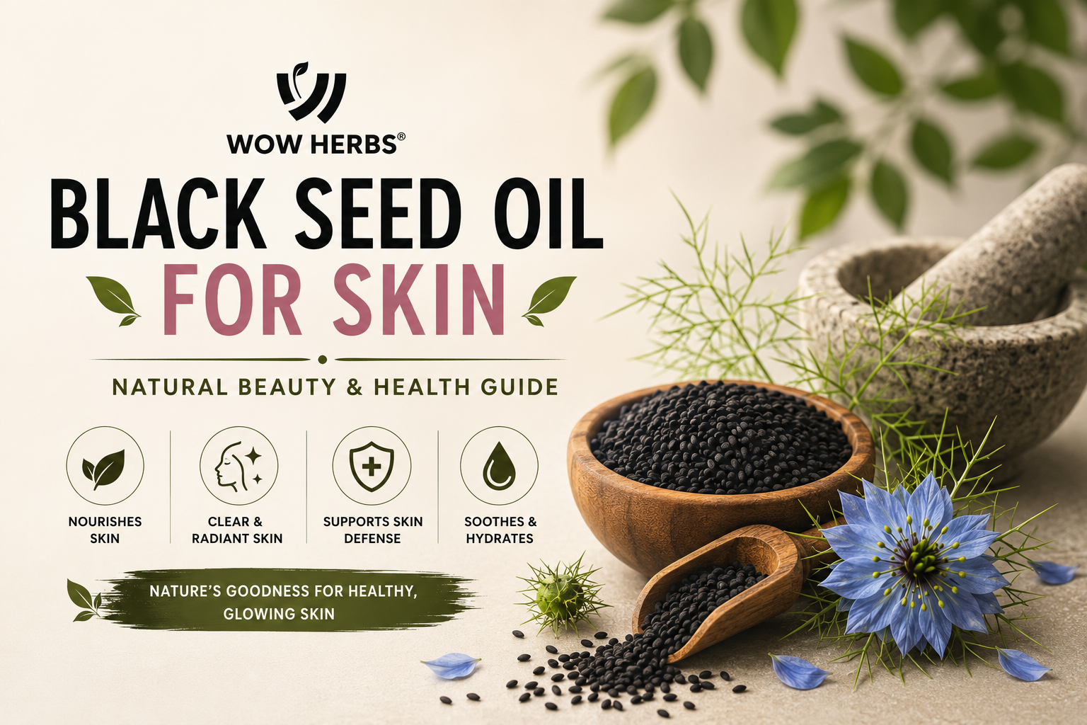 Black Seed Oil for Skin — Natural Beauty & Health Guide
