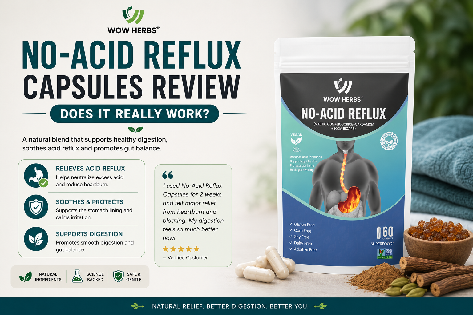 No-Acid Reflux Capsules Review — Does It Really Work?