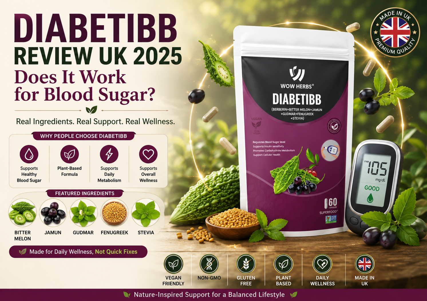 Diabetibb Review UK 2025 — Does It Work for Blood Sugar?