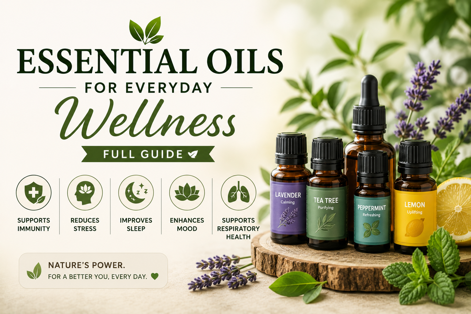 Essential Oils for Everyday Wellness — Full Guide