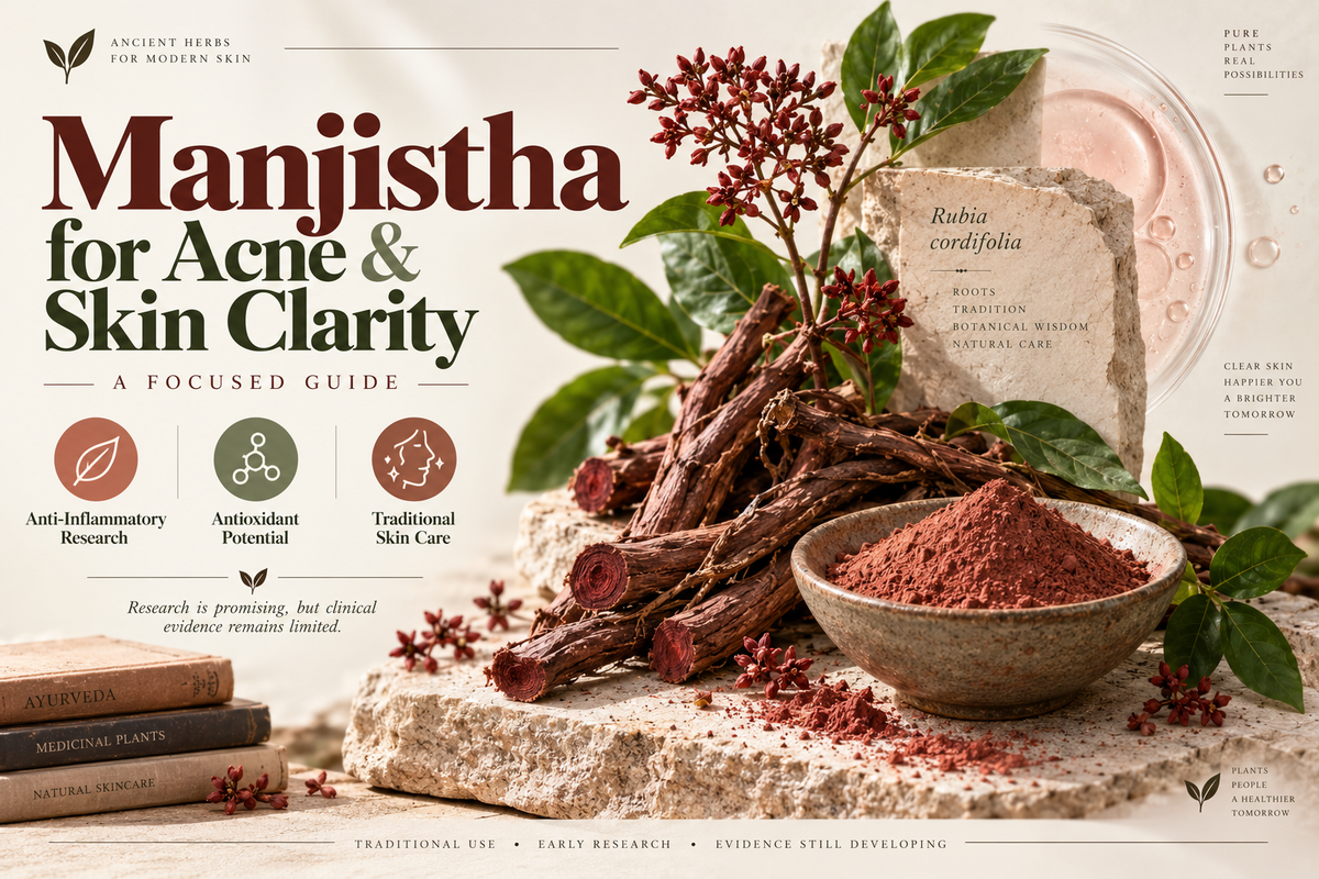 Manjistha for Acne and Skin Clarity — A Focused Guide