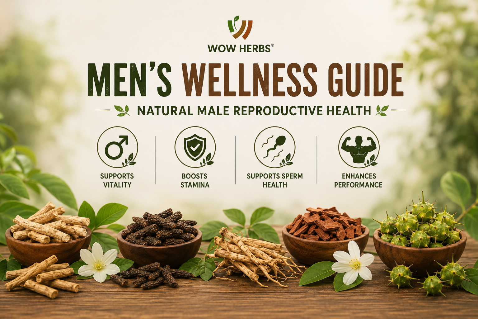 Men's Wellness Guide — Natural Male Reproductive Health
