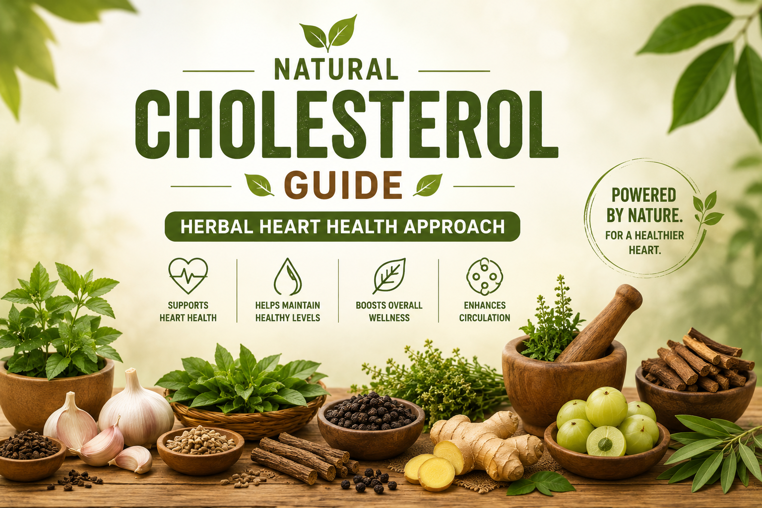 Natural Cholesterol Guide — Herbal Heart Health Approach