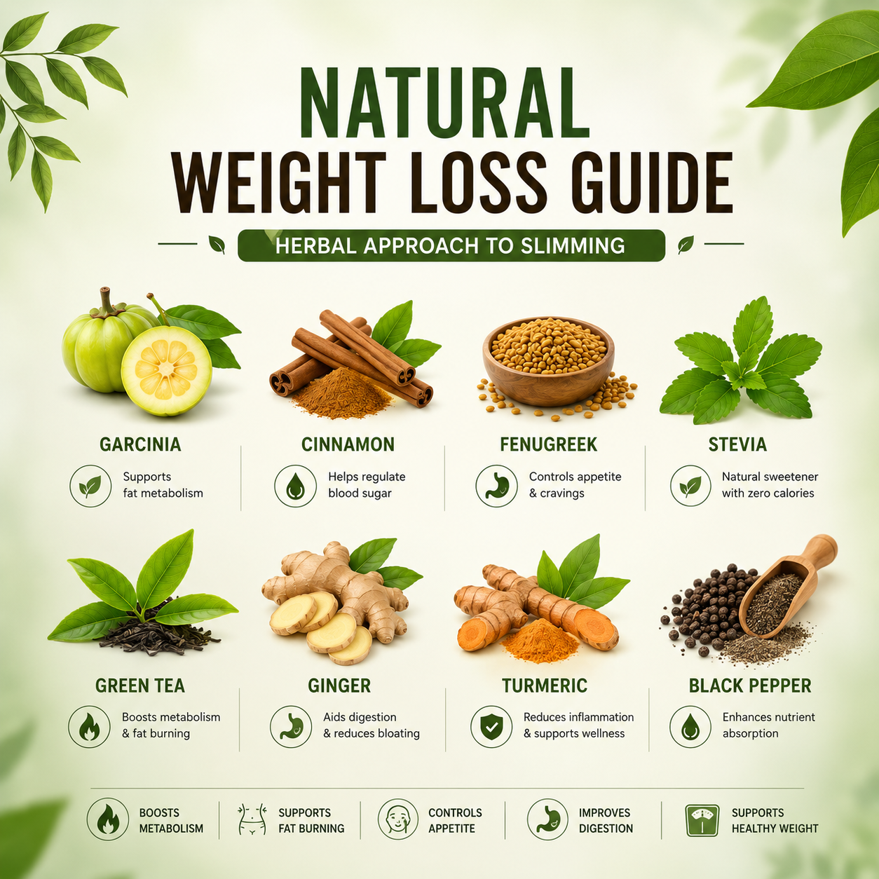 Natural Weight Loss Guide — Herbal Approach to Slimming