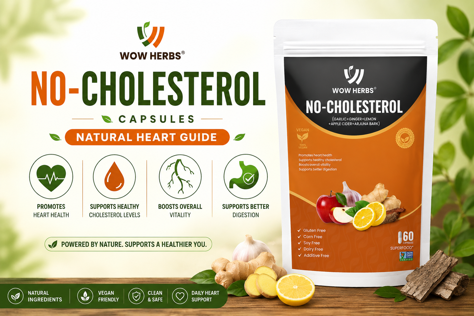 No-Cholesterol Capsules Benefits — Natural Heart Guide