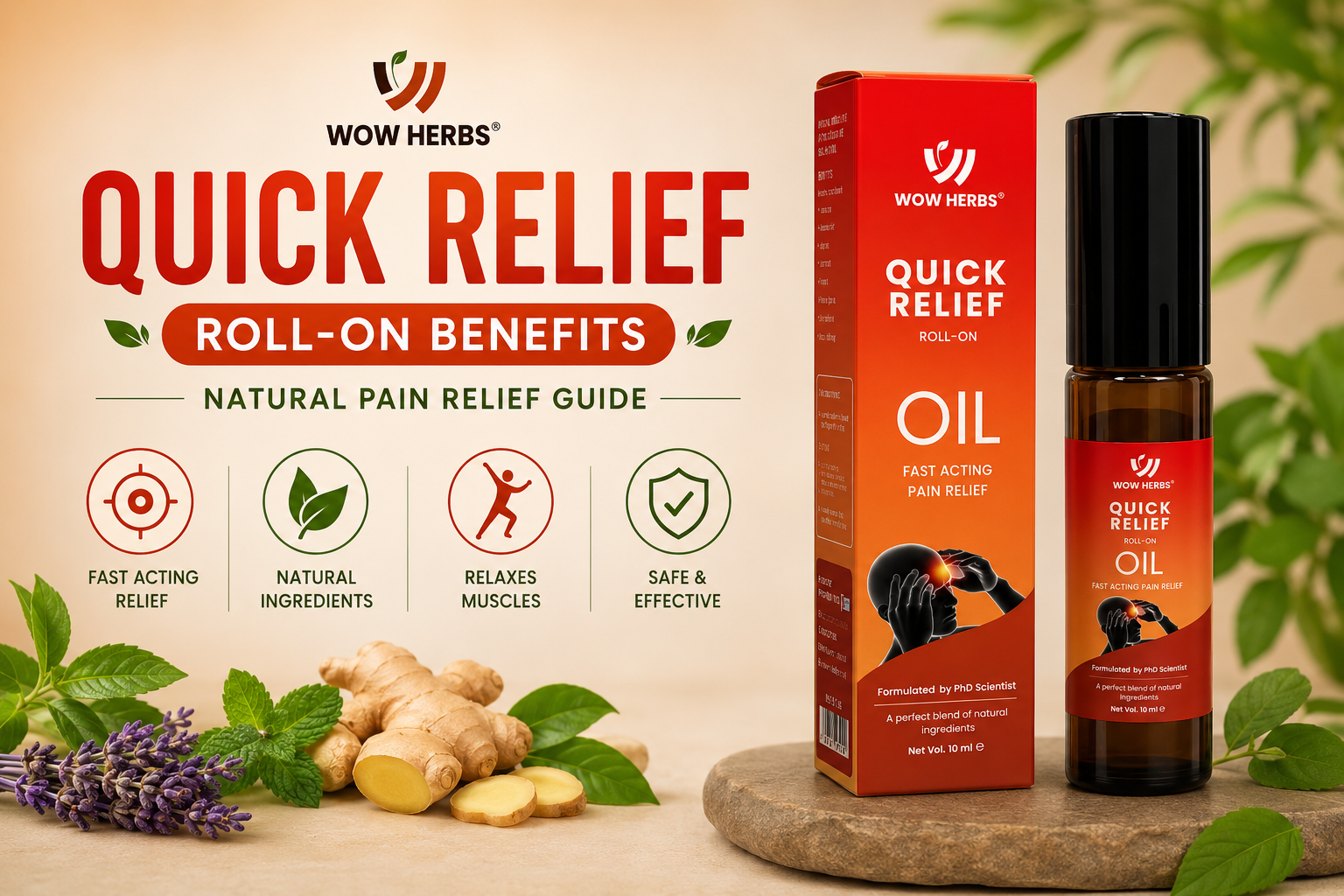 Quick Relief Roll-On Benefits — Natural Pain Relief Guide