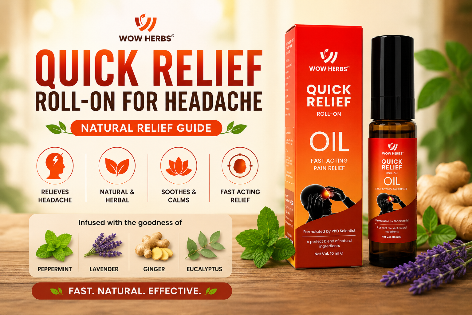 Quick Relief Roll-On for Headache — Natural Relief Guide