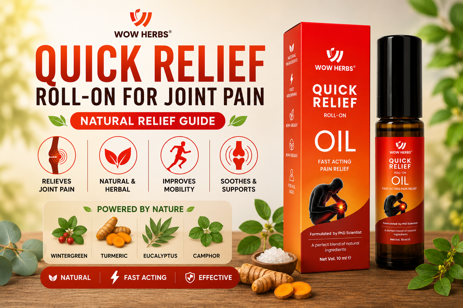 Quick Relief Roll-On for Joint Pain — Natural Relief Guide