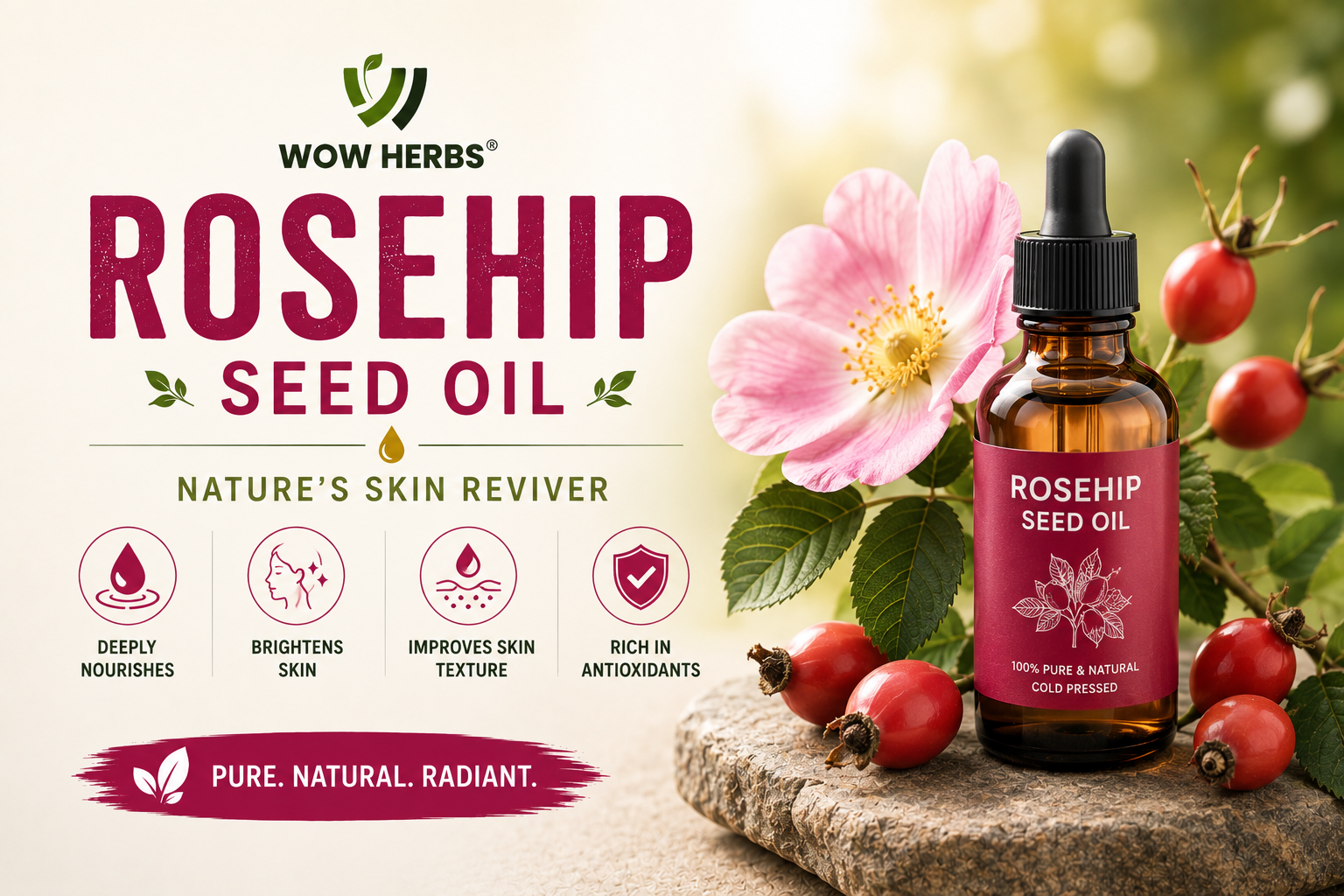 Rosehip Seed Oil Benefits — What is Rosehip Oil Good For?