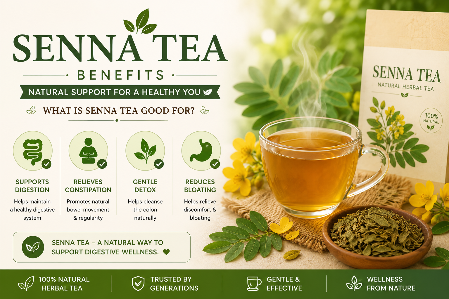 Senna Tea Benefits — What is Senna Tea Good For?