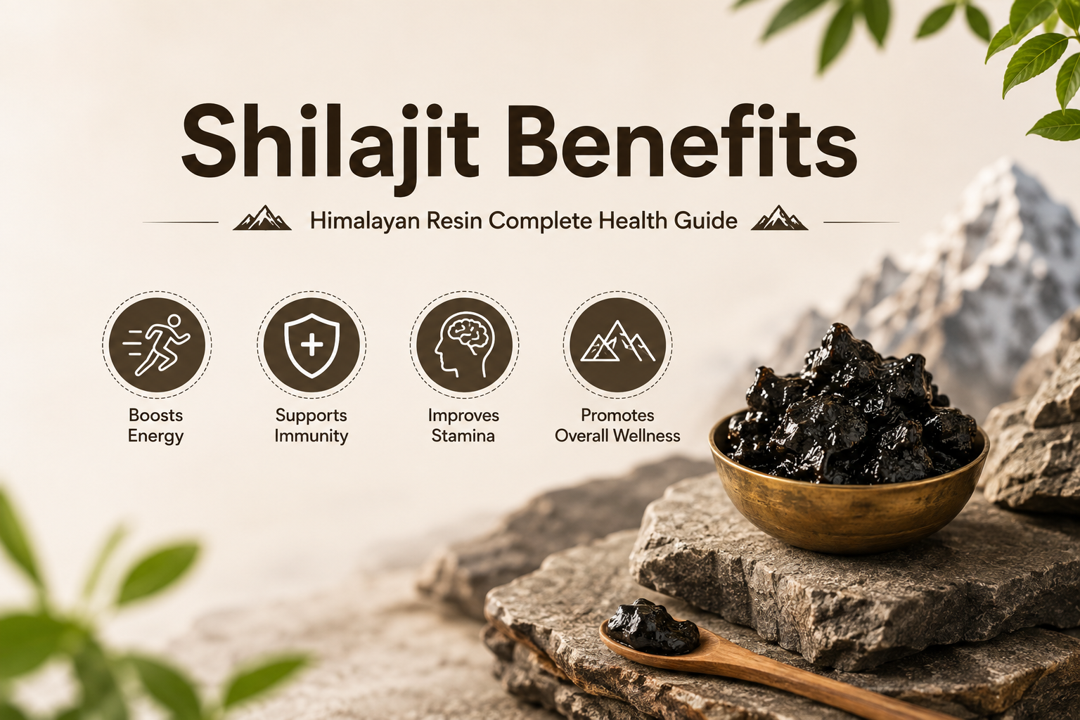 Shilajit Benefits — Himalayan Resin Complete Health Guide