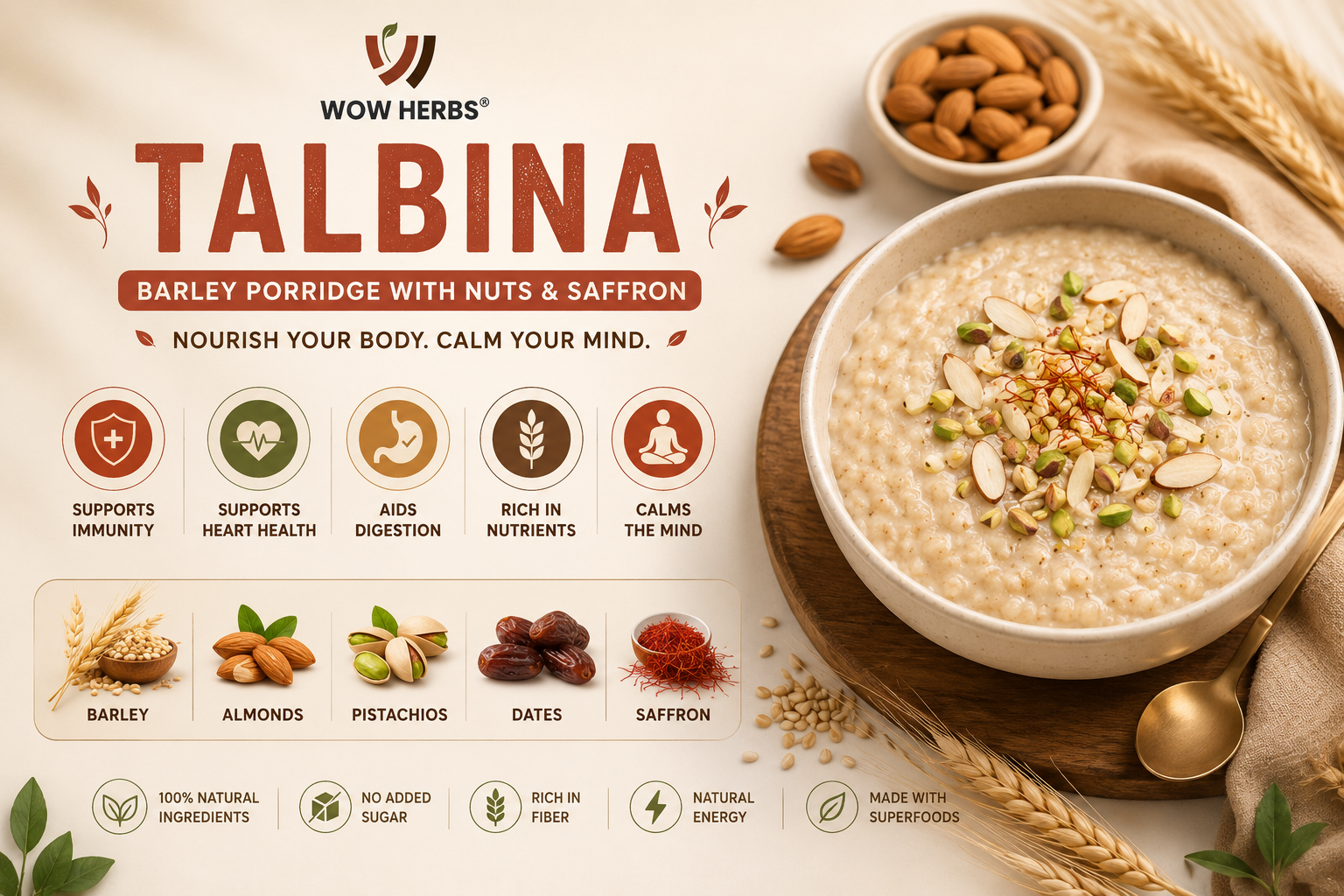 Talbina Benefits — Barley Porridge Complete Health Guide