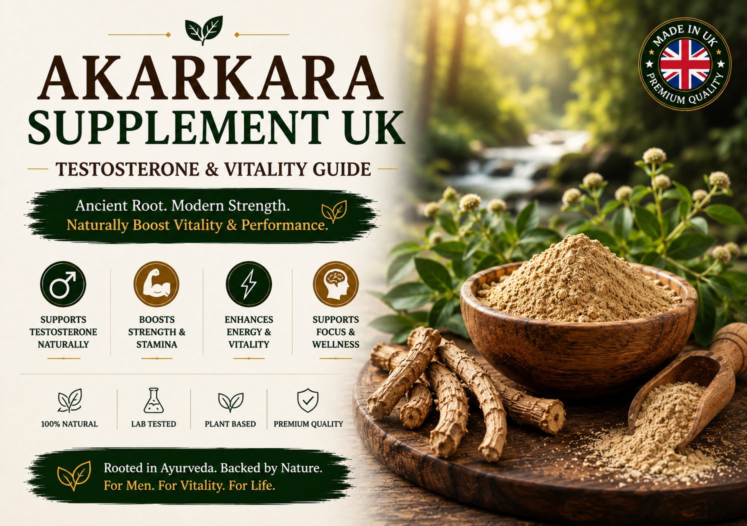 Akarkara Supplement UK — Testosterone & Vitality Guide