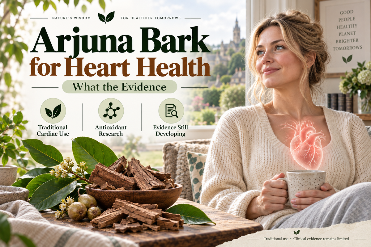 Arjuna Bark for Heart Health — What the Evidence