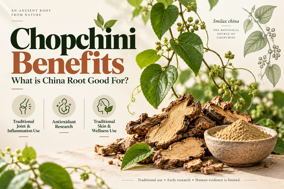 Chopchini Benefits — What is China Root Good For?