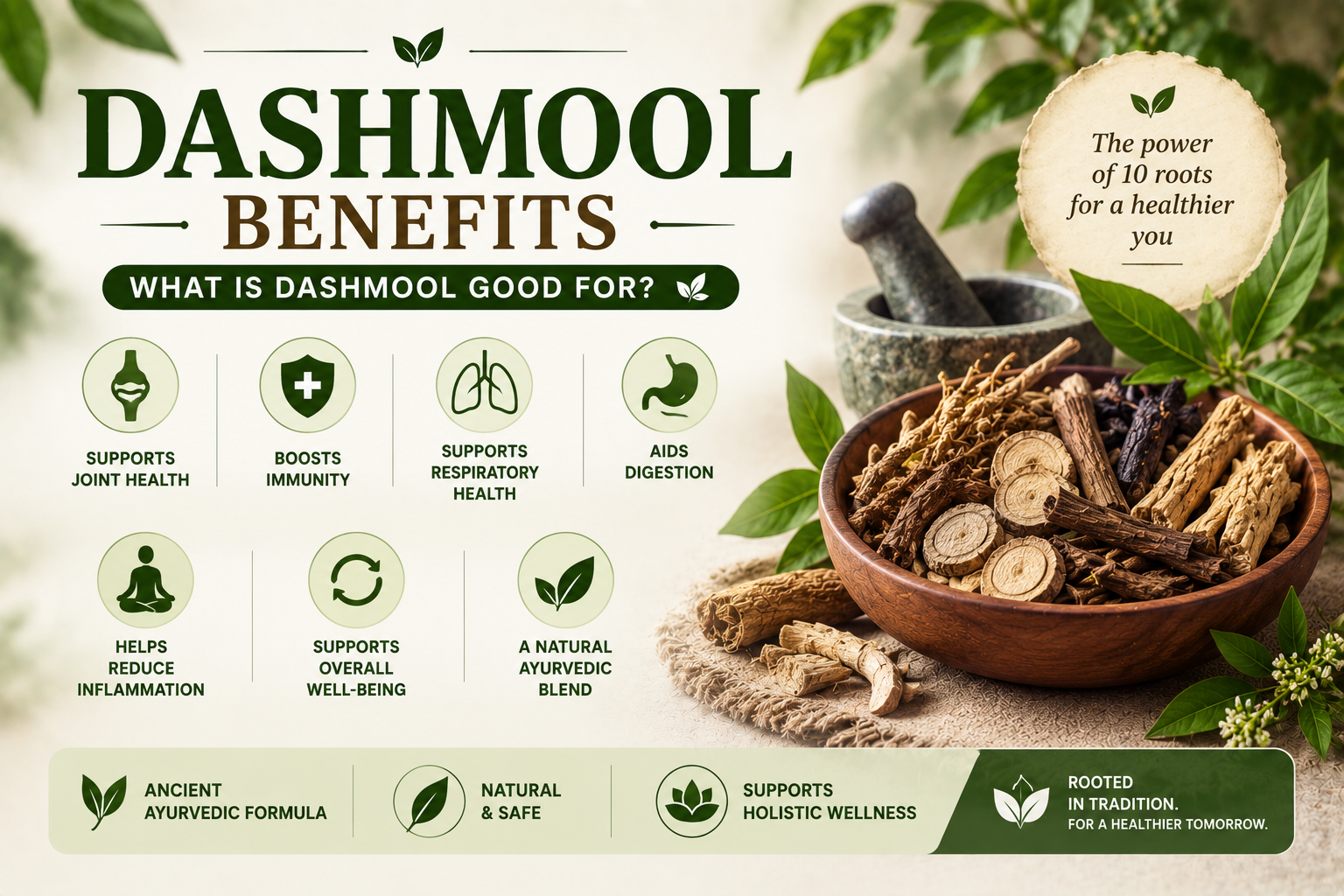 Dashmool Benefits — What is Dashmool Good For?
