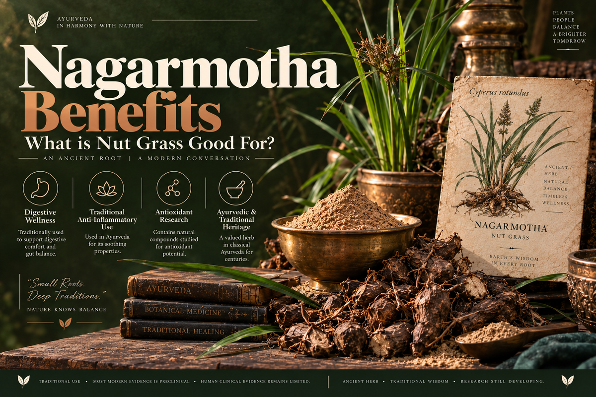 Nagarmotha Benefits — What is Nut Grass Good For?