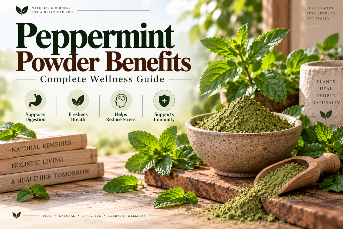 Peppermint Powder Benefits — Complete Wellness