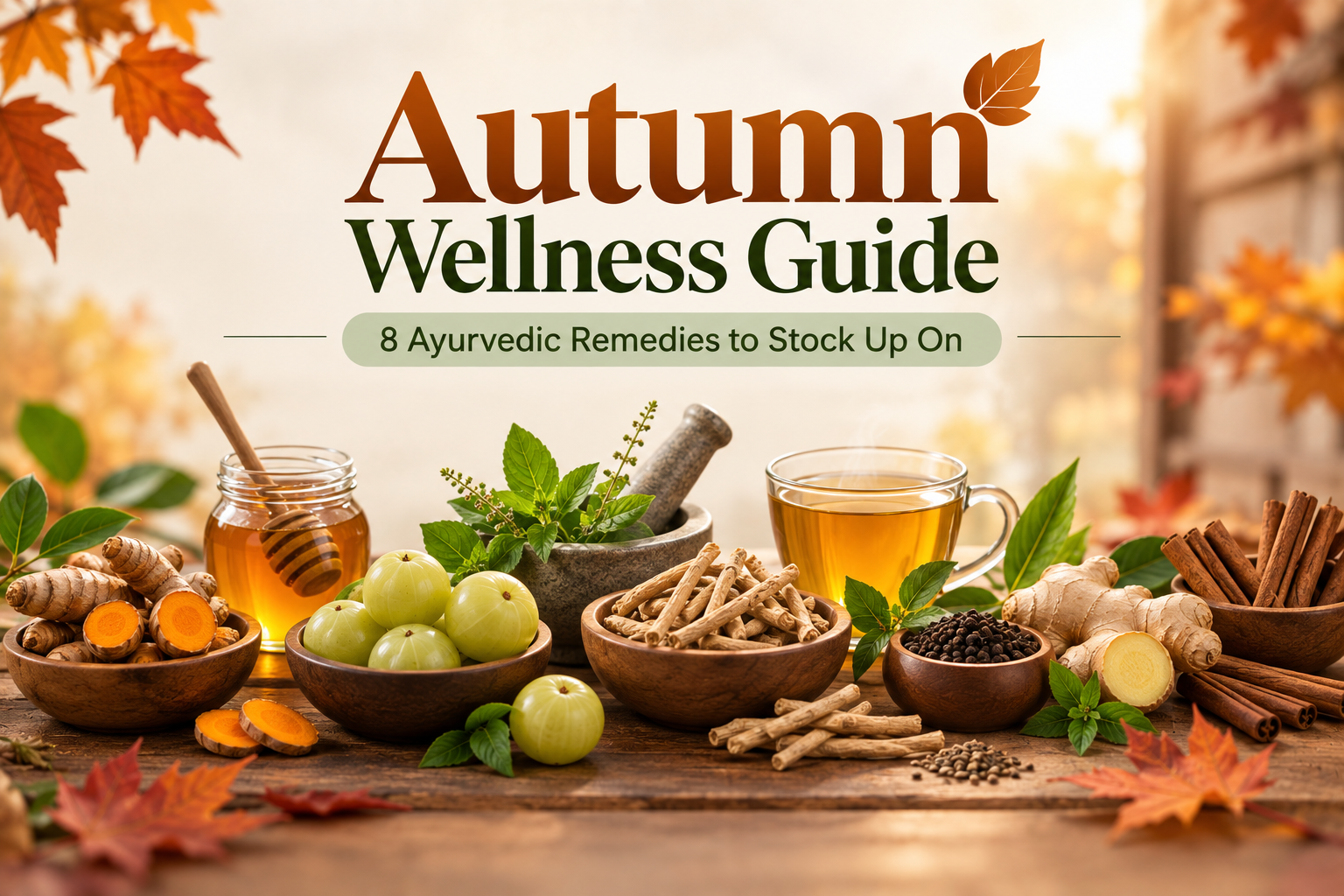 Autumn Wellness Guide: 8 Ayurvedic Remedies to Stock Up On Meta