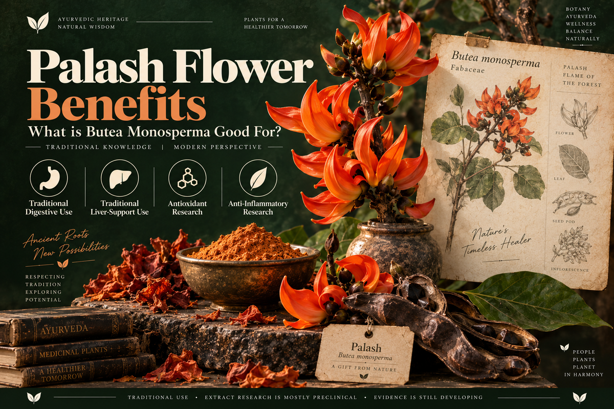 Palash Flower Benefits — What is Butea Monosperma Good For?