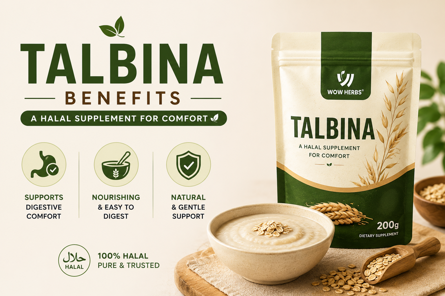 Talbina Benefits — A Halal Supplement for Comfort