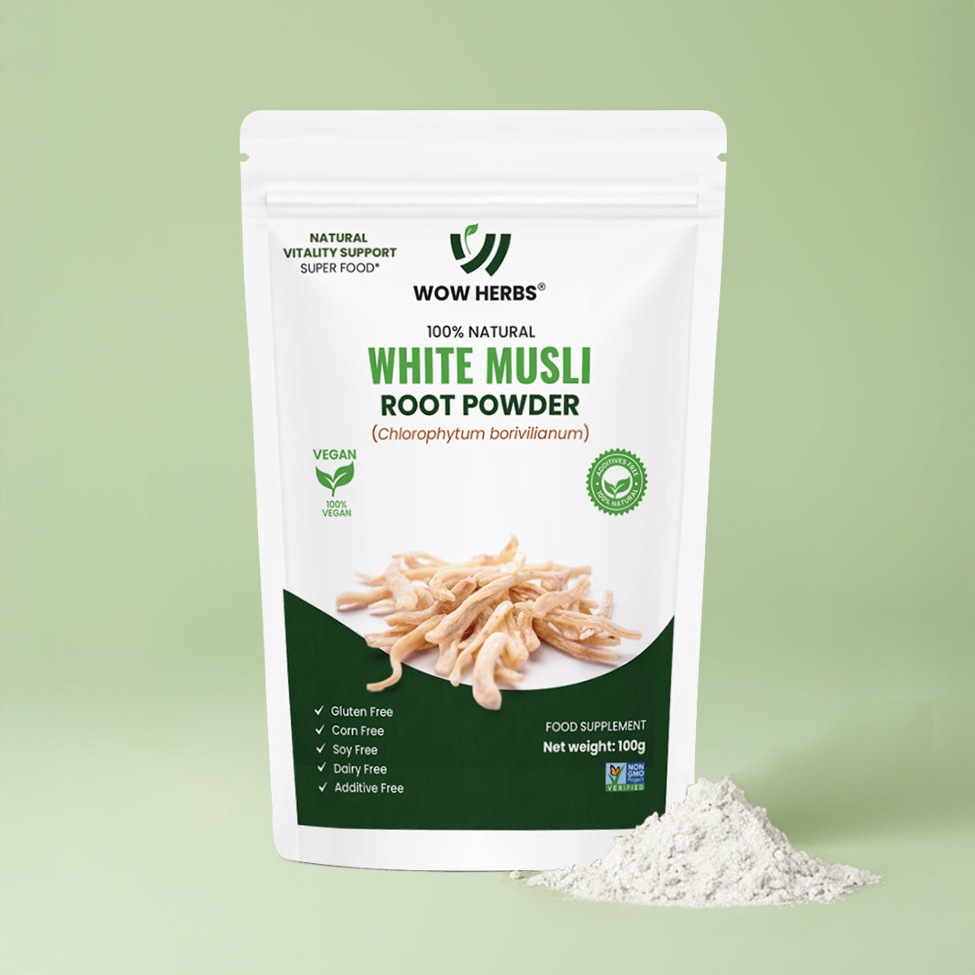 Organic White Musli Root Powder