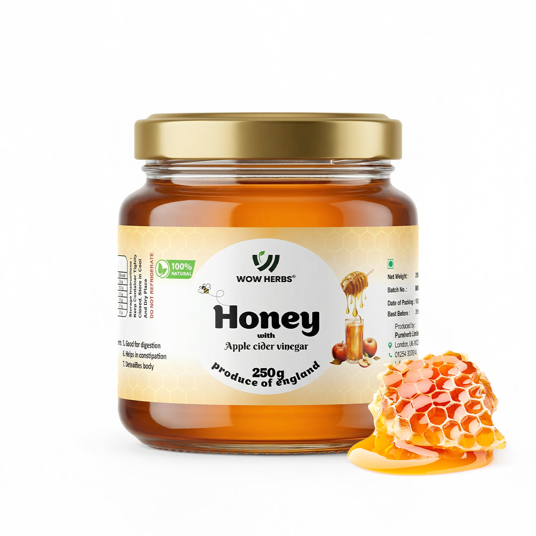 Organic Honey with Apple Cider Vinegar (250g)