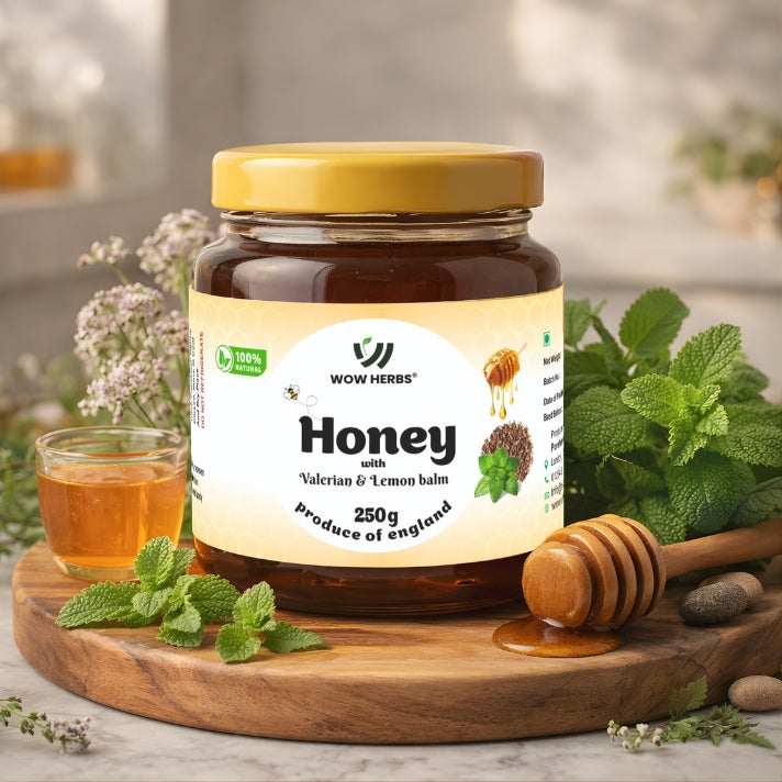 Valerian Honey with Lemon Balm