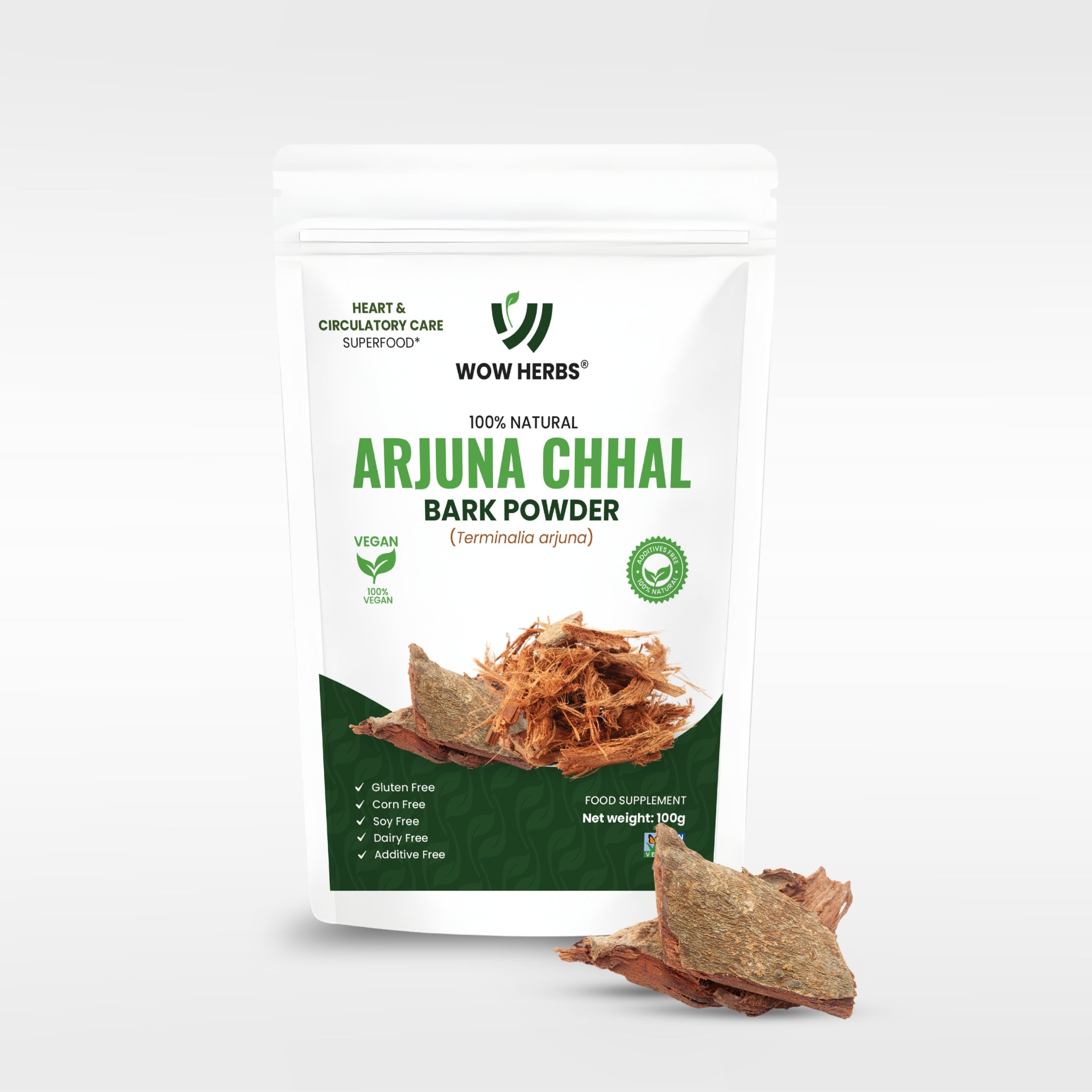 Arjuna Chhal (Bark) Powder UK | Terminalia Arjuna Herbal Powder