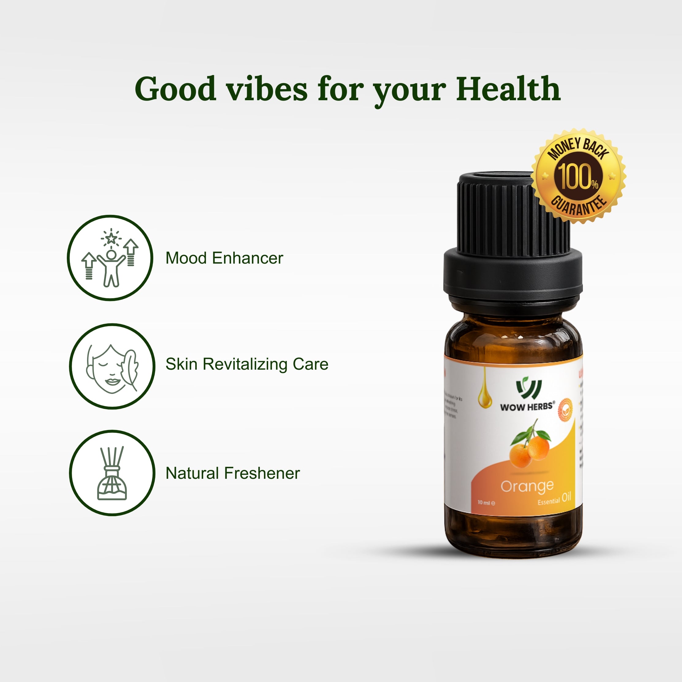 Orange Essential Oil for Aromatherapy, Diffusers & Massage | WOW Herbs
