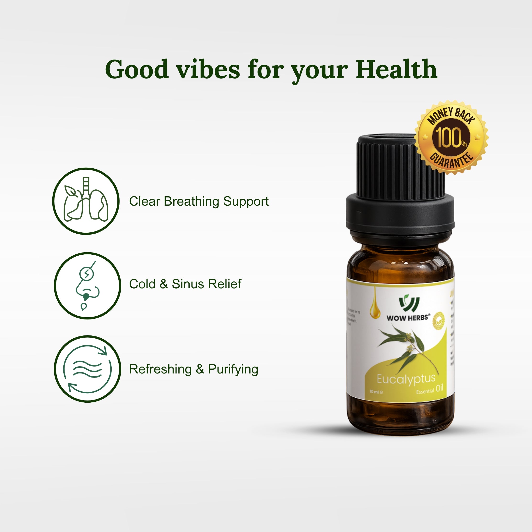 Eucalyptus Essential Oil for Aromatherapy, Diffusers & Massage | WOW Herbs