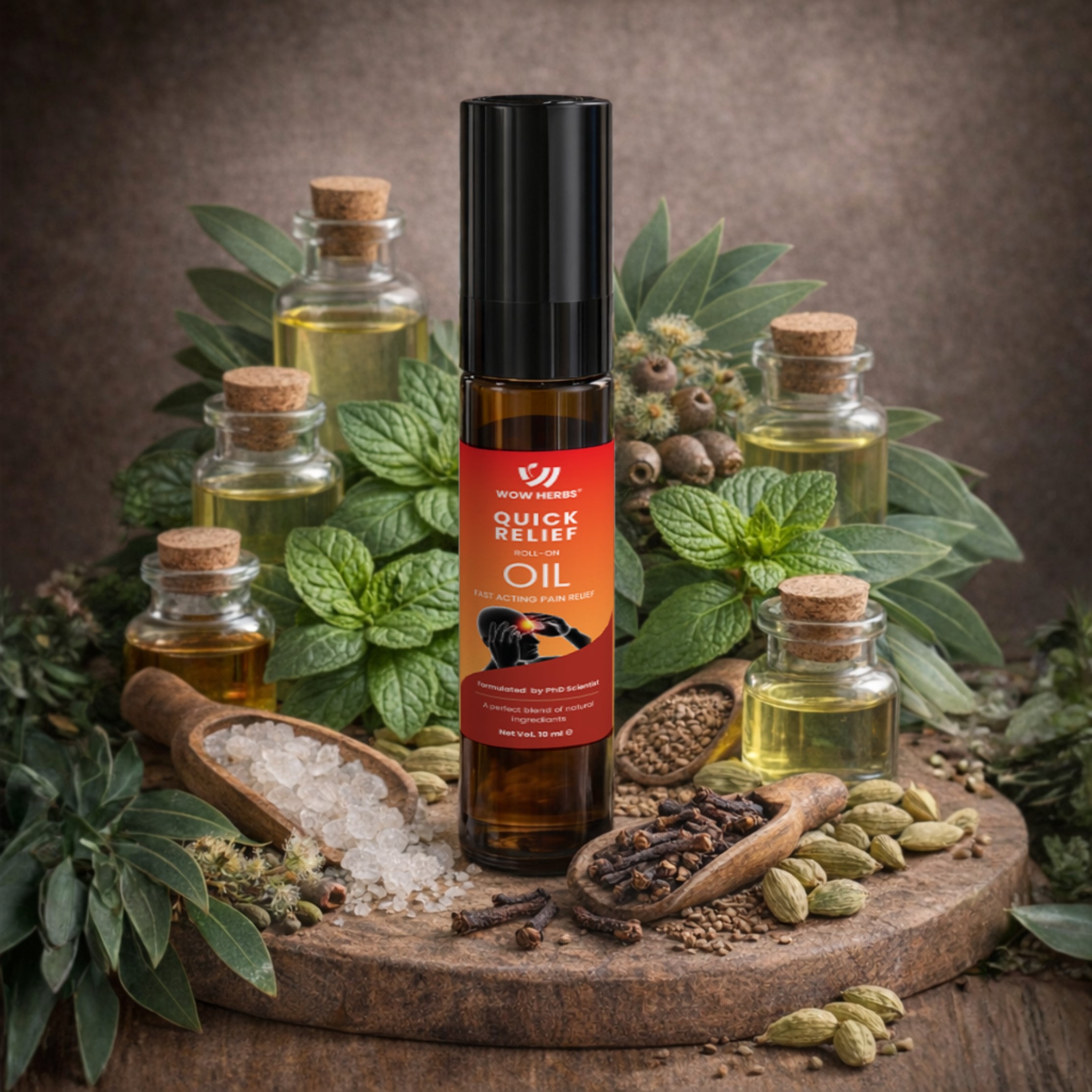 WOW HERBS Quick relief roll-on