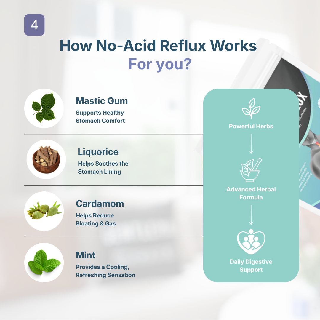 WOW HERBS No-Acid Reflux