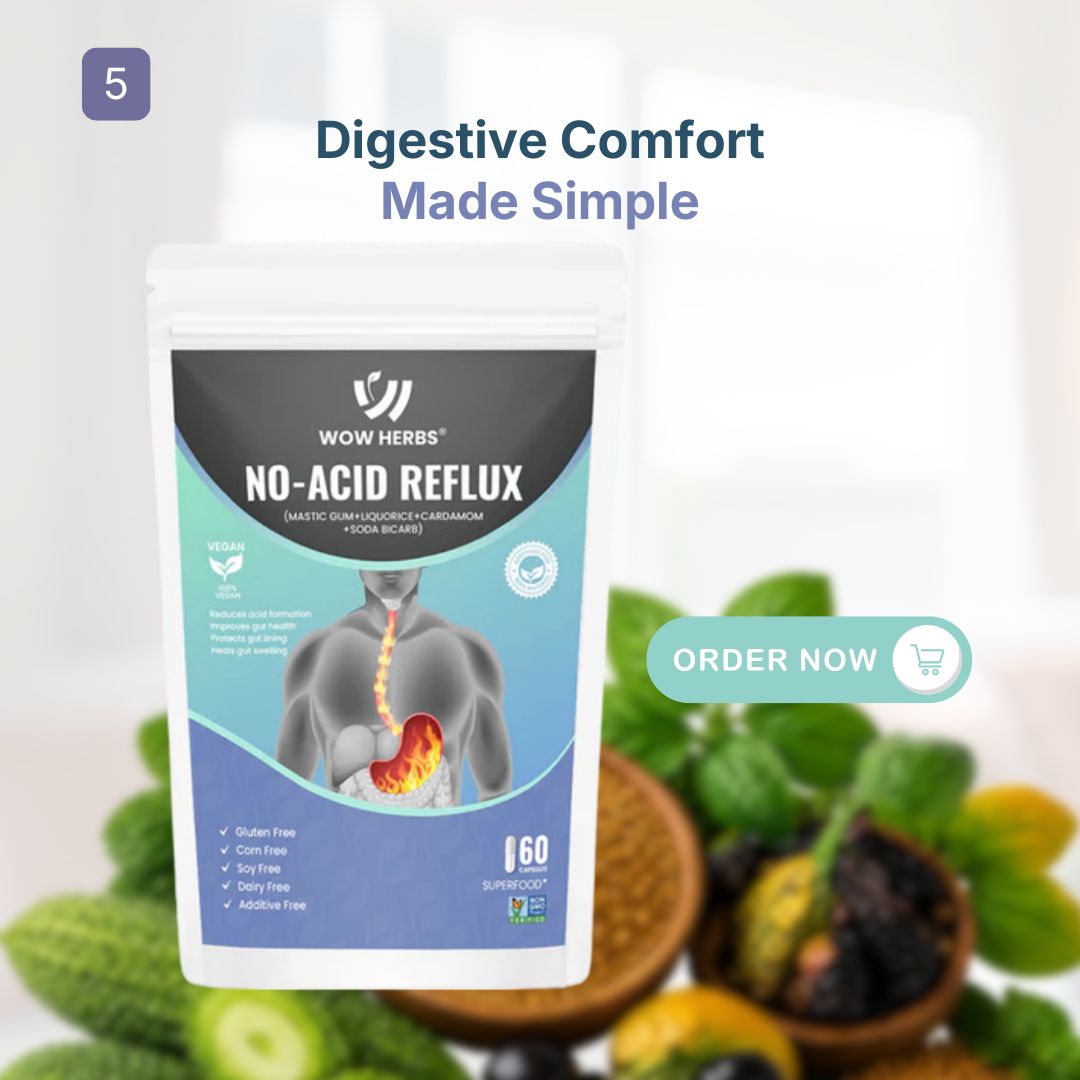 WOW HERBS No-Acid Reflux