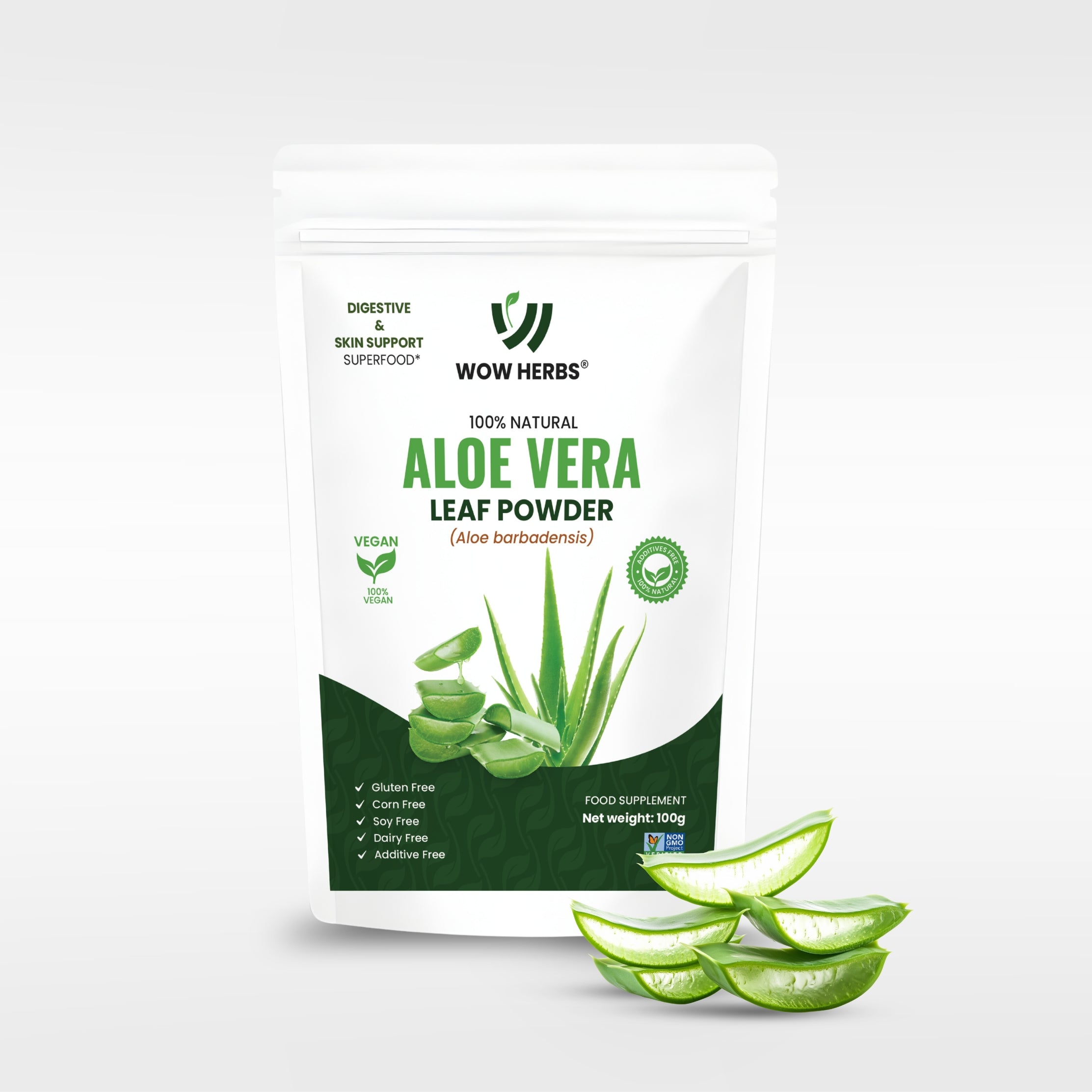 Aloe Vera Powder UK | Aloe Barbadensis Leaf Powder