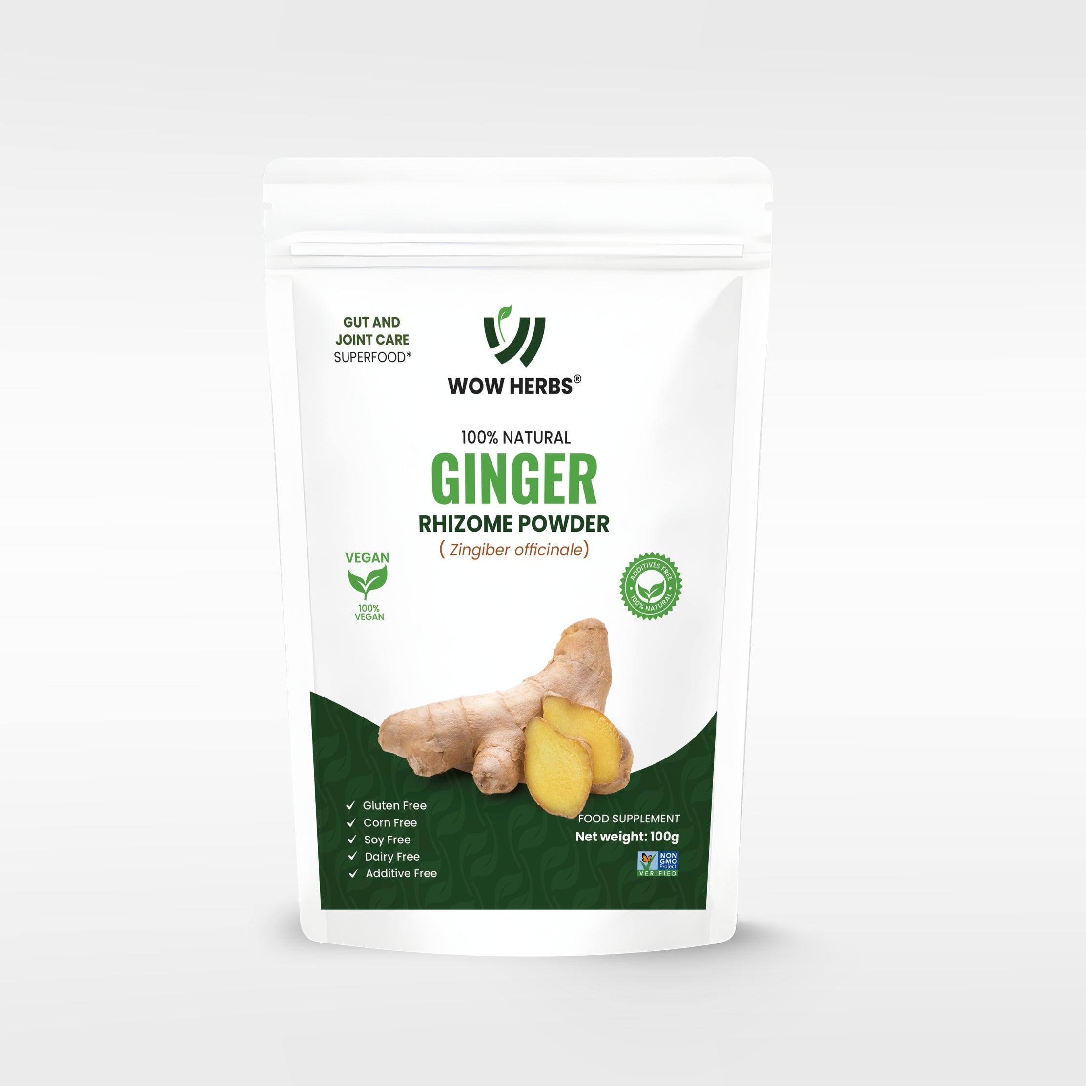 Ginger Powder UK | Organic Zingiber officinale Herbal Powder