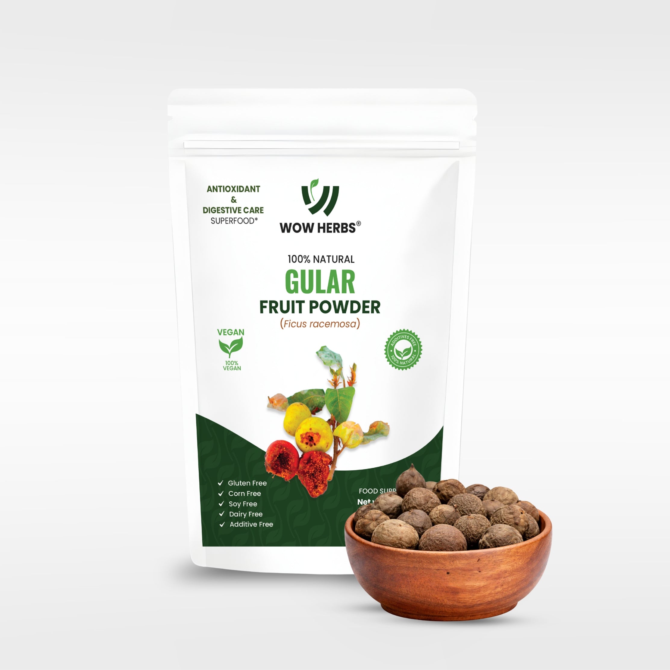 Gular Fruit Powder UK | Ficus Racemosa (Cluster Fig) Herbal Powder