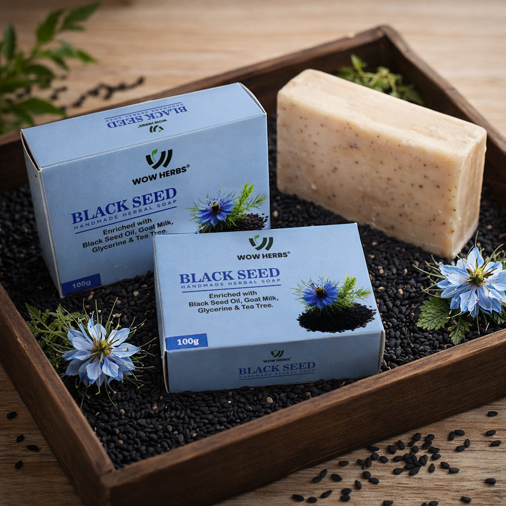 Black seed Handmade Herbal Soap (100g) Pack of 2