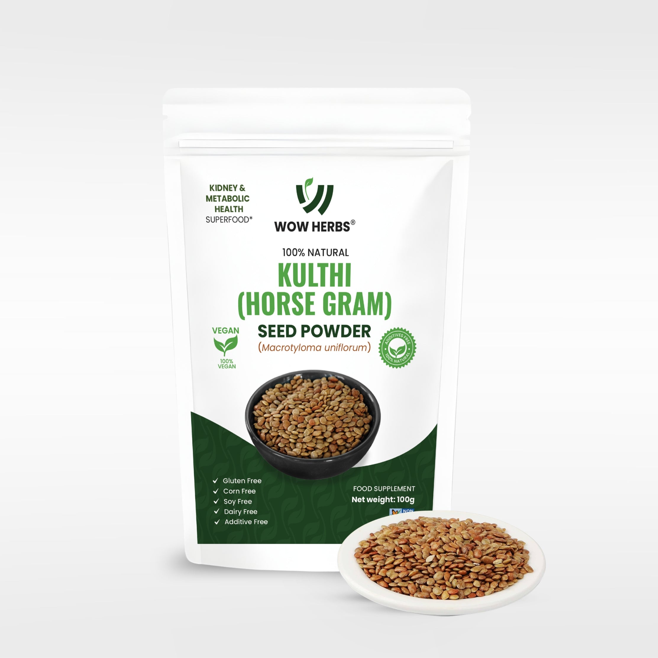Kulthi Dal Powder UK | Horse Gram Powder (Macrotyloma Uniflorum)