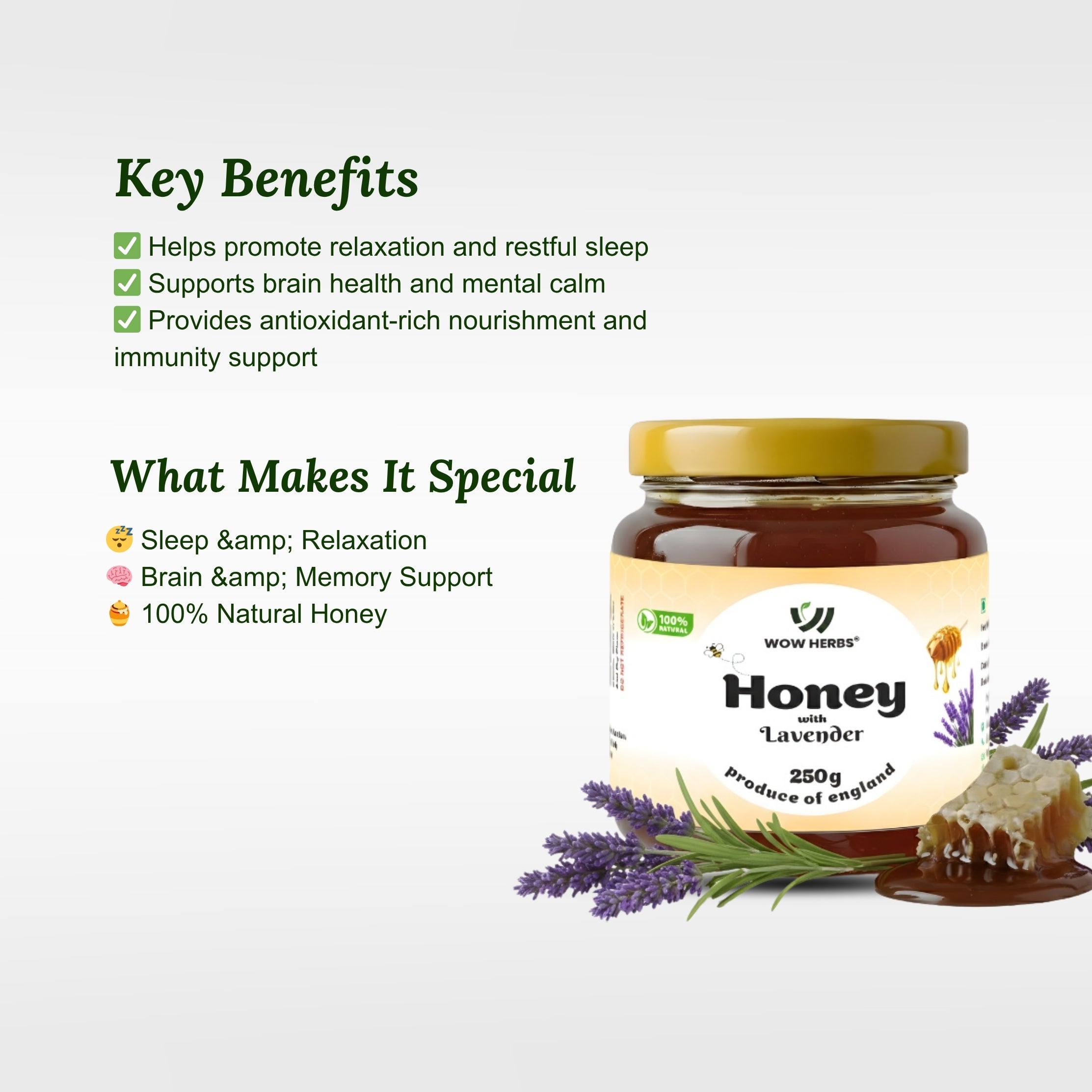 Lavender Honey (250g)