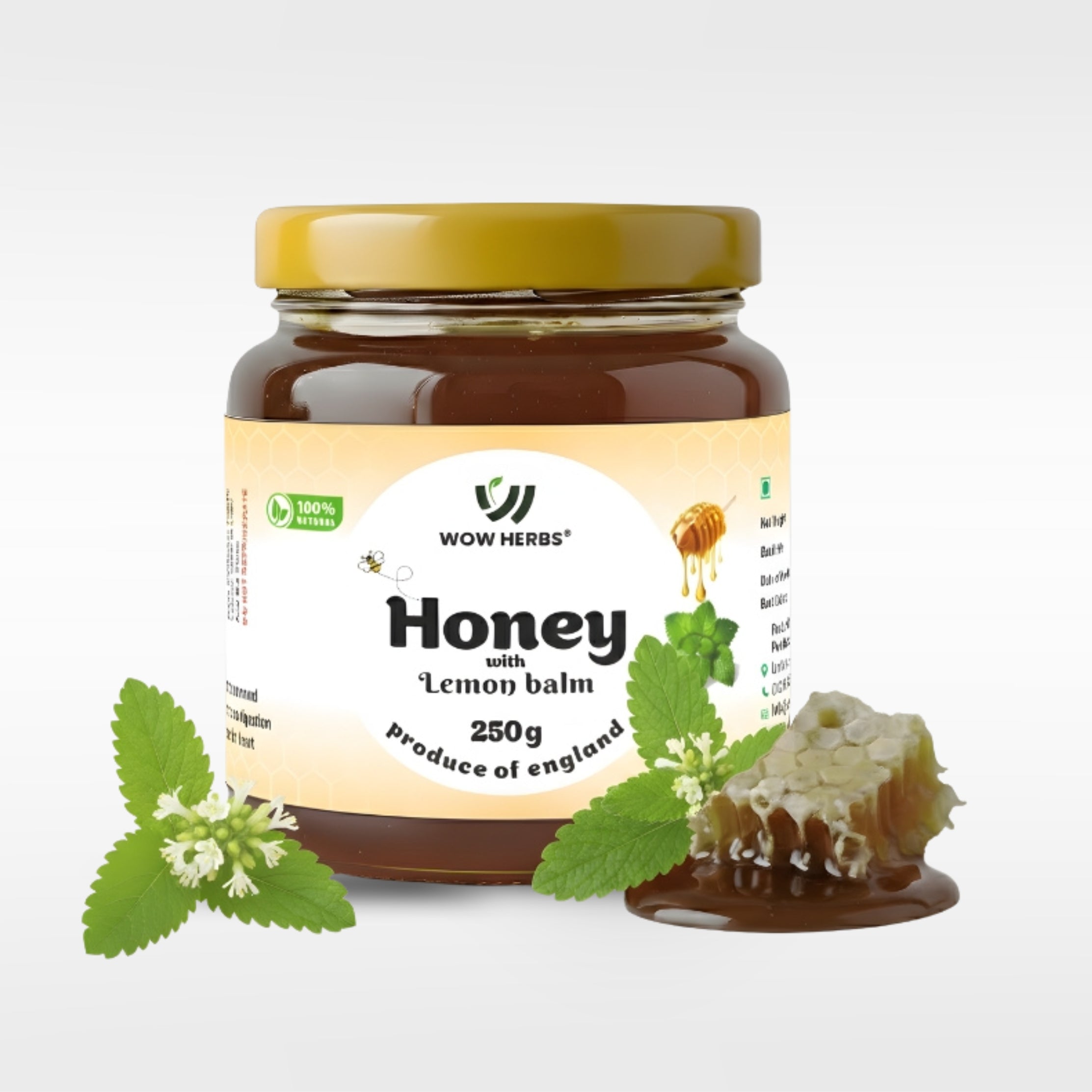 Honey with Lemon Balm (250 g)