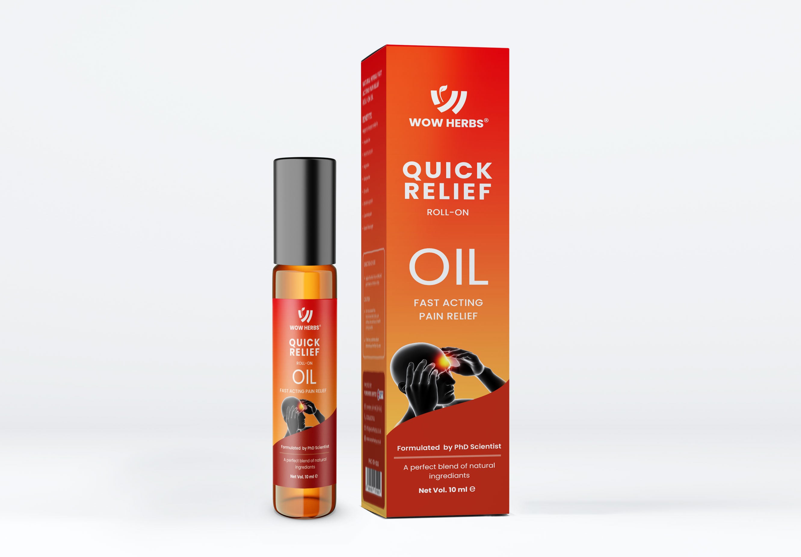 Quick relief roll-on