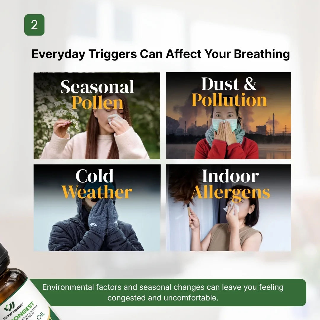 WOW HERBS No congest oil