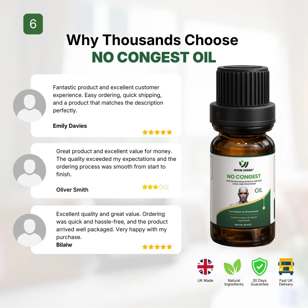WOW HERBS No congest oil