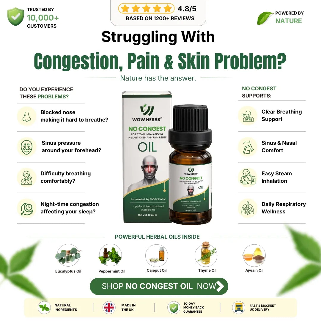 WOW HERBS No congest oil